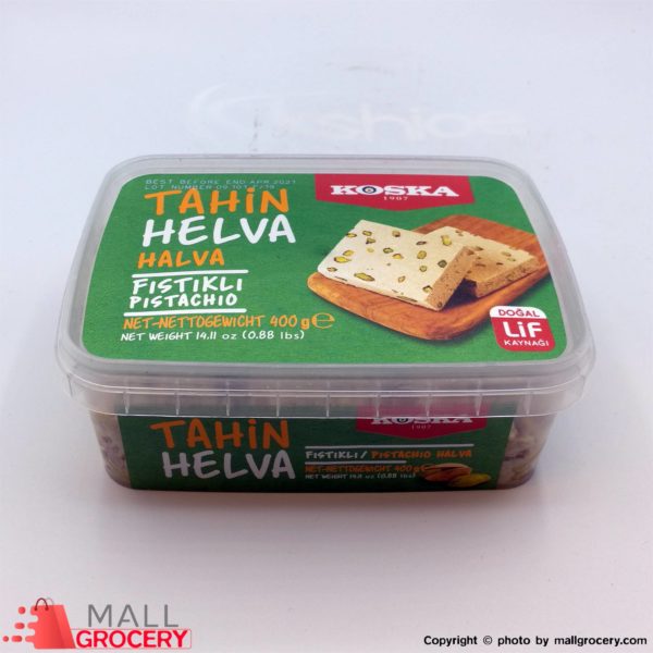 Koska-Tahin Helva Fistikli Pistachio 14.11 Oz 400 Gr