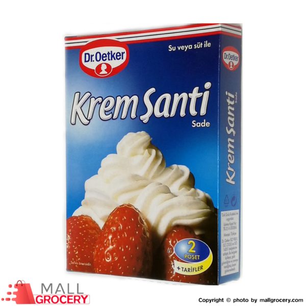 Dr.Oetker-Plain Krem Santi 2 Pack X75g