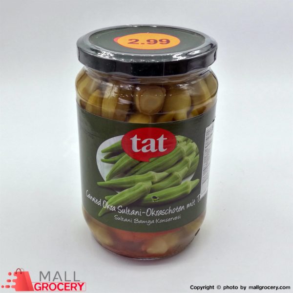 Tat-Sultani Bamya Konservesi 670 Gr