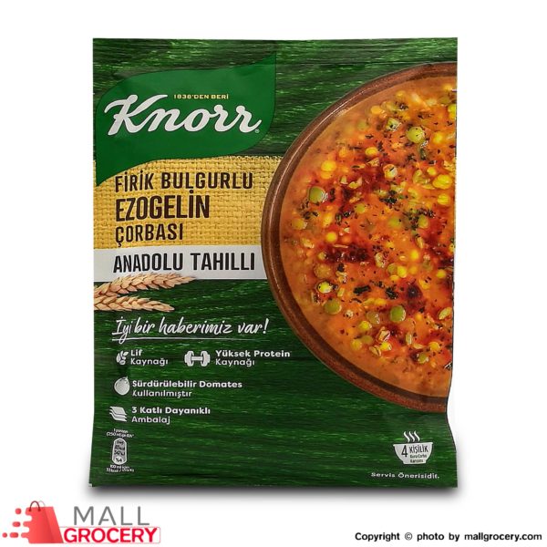 Knorr-Firik Bulgurlu Vegetable Soup 3.4 Oz 98 Gr