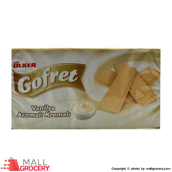 Ulker-Vanilla Cream Wafers Gofret 7.76 Oz 220 Gr