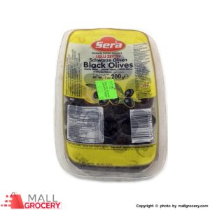 Sera-Schwarze Oliven Black Olives 7 Oz