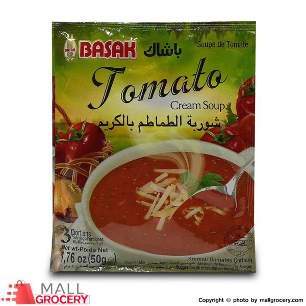 Basak-Tomato Cream Soup 1.76 Oz 50 Gr Halal