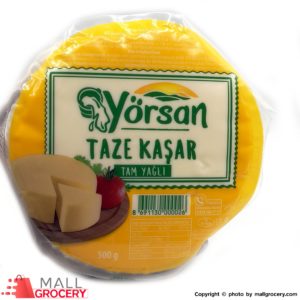 Yorsan-Taze Kasar - Tam Tagli - Kashkaval Cheese 17.6 Oz 500 Gr
