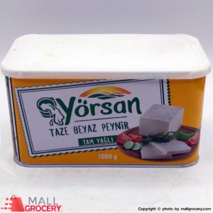 Yorsan-Whole Fat White Cheese Beyaz Peynir - Yarim Yagli 35 Oz 1000 Gr