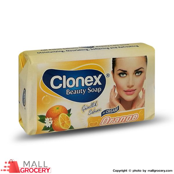 Clonex-Beauty Soap- Orange + Cream Turkey 60 Gr