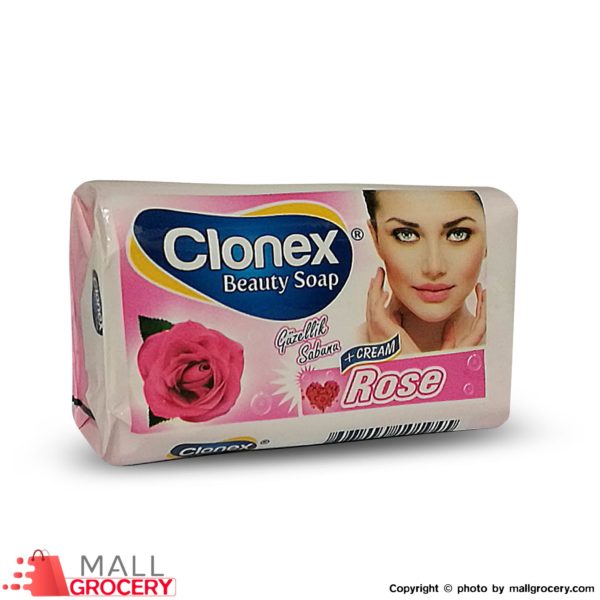 Clonex-Beauty Soap- Rose + Cream Turkey 60 Gr