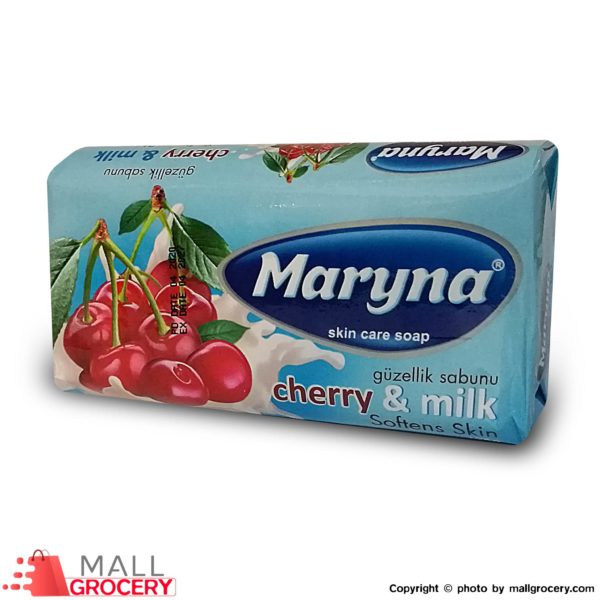 Maryna-Cherry Milk Skin Care Soap Turkey 125 Gr