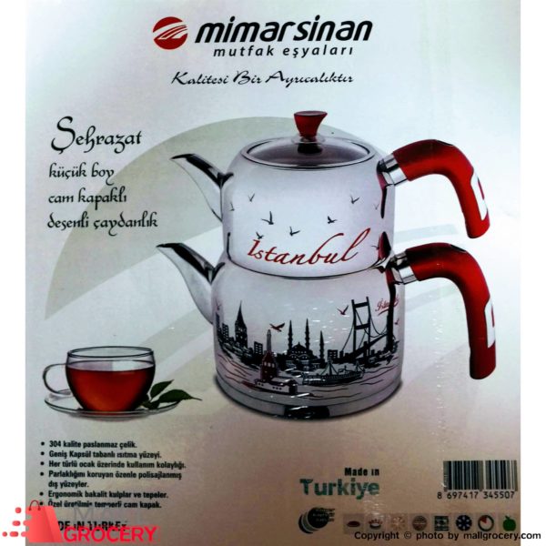 Mimarsinan Tea Maker Set Of Two Mutfak Esyalari