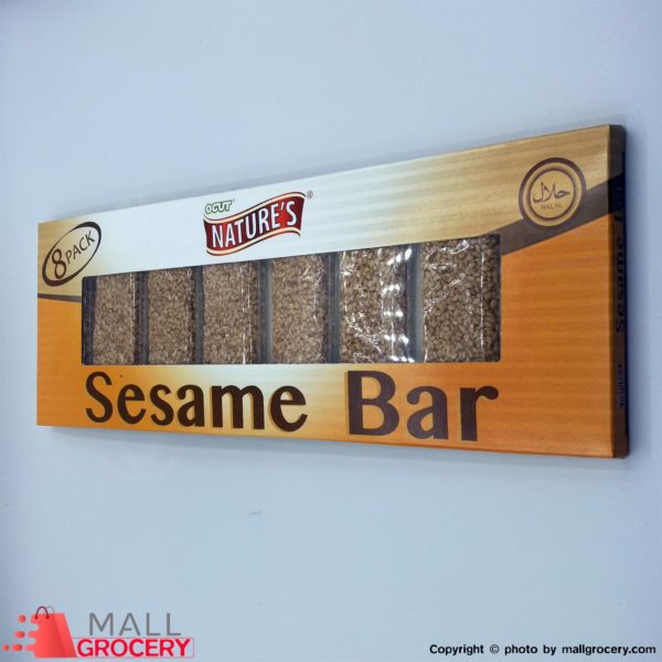 Ocut Natures-Sesame Bar 8 Pack Hala 4.5 Oz 128 Gr