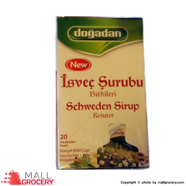 Dogadan-Tea Swedish Syrup 20 Tea Bags 40 Gr