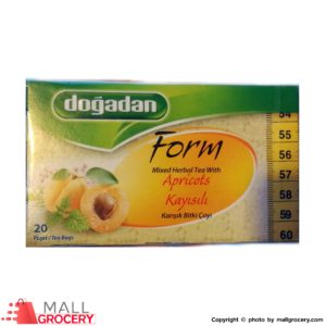 Dogadan-Form Mixed Herbal Tea With Apricot 20 X 2g Tea Bags