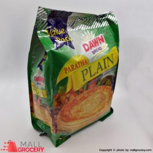 Dawn Bread-Halal 5 Pcs Frozen Paratha Plain 85 Oz 2400 Gr