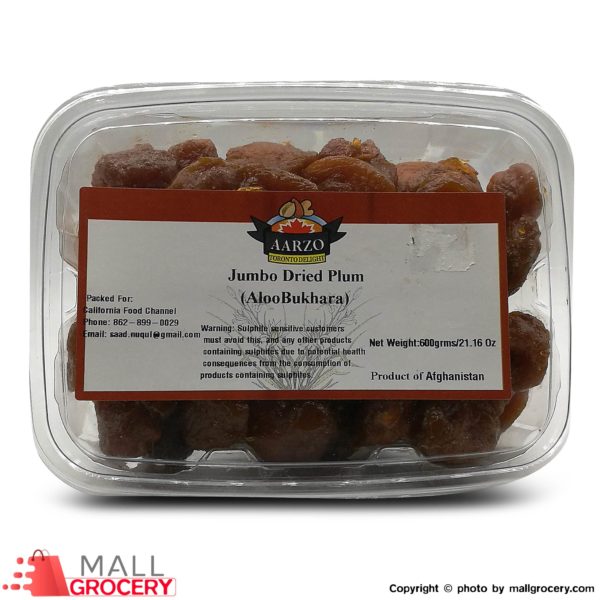 Aarzo-Jumbo Dried Plum Aloo Bukhara 21.16 Oz 600 G