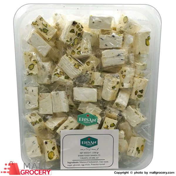 Ehsan-Gaz 28 Pistachio Nougat 8.8 Oz 250 Gr