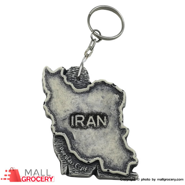 Achaemenid Iran-Keychain of Persia Map handmade Statue
