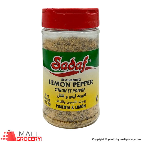 Sadaf-Lemon Pepper Seasoning 6 Oz 170 Gr