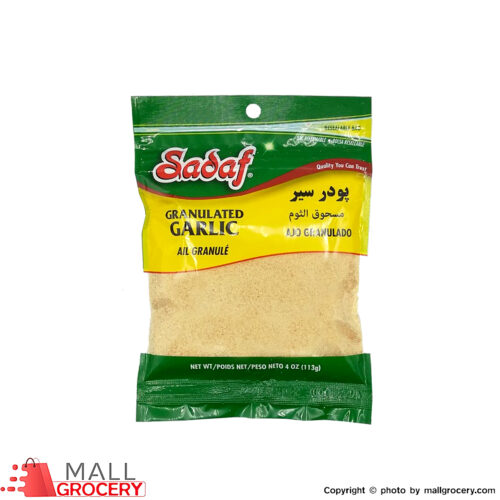 Sadaf-Garlic Granulated 4 Oz 113 Gr