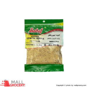 Sadaf-Lemon Pepper Seasoning 3 Oz 85 Gr