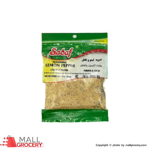 Sadaf-Lemon Pepper Seasoning 3 Oz 85 Gr
