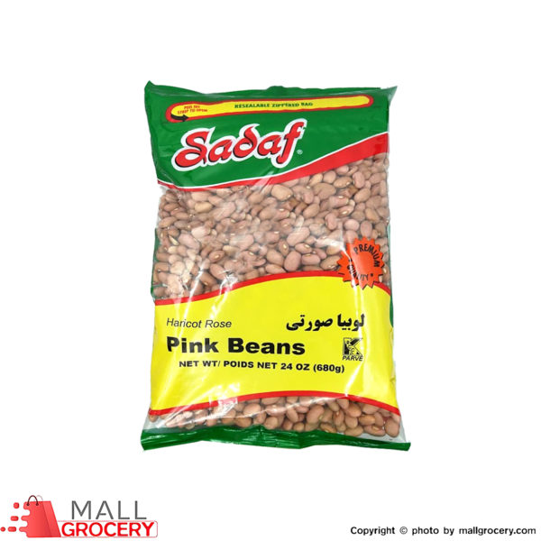 Sadaf-Pink Beans 24 Oz 680 Gr