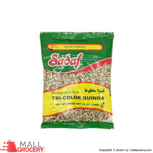 Sadaf-Tricolor Quinoa Black red white 12 Oz 340 Gr