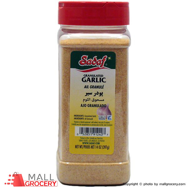 Sadaf-Garlic Granulated 14 Oz 397 Gr
