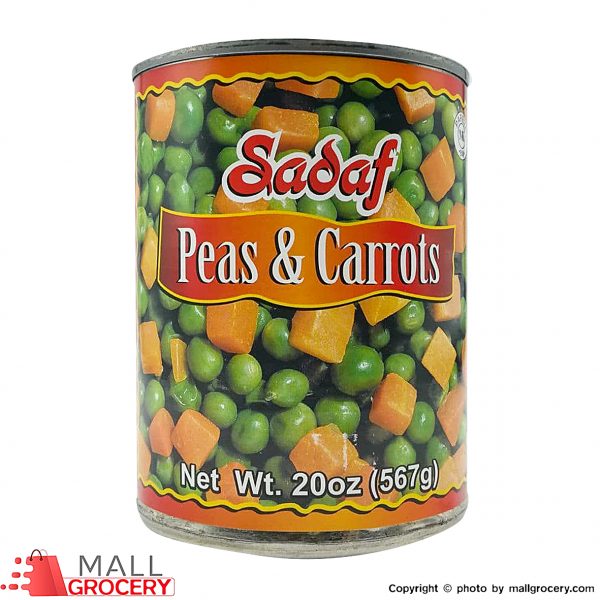 Sadaf-Peas Carrots 20 Oz 567 Gr