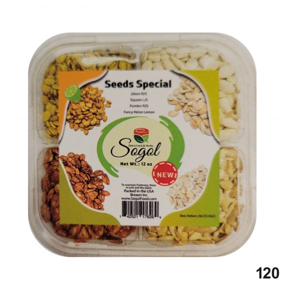 Sogol-Seeds Special-4 Types Of Seeds 16 Oz 453 Gr