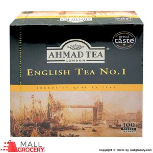 Ahmad-Tea English No.1 100 TeaBags 7 Oz 200 Gr
