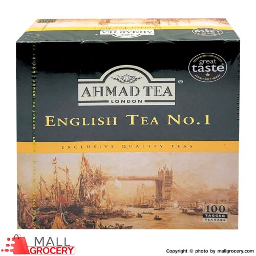 Ahmad-Tea English No.1 100 TeaBags 7 Oz 200 Gr