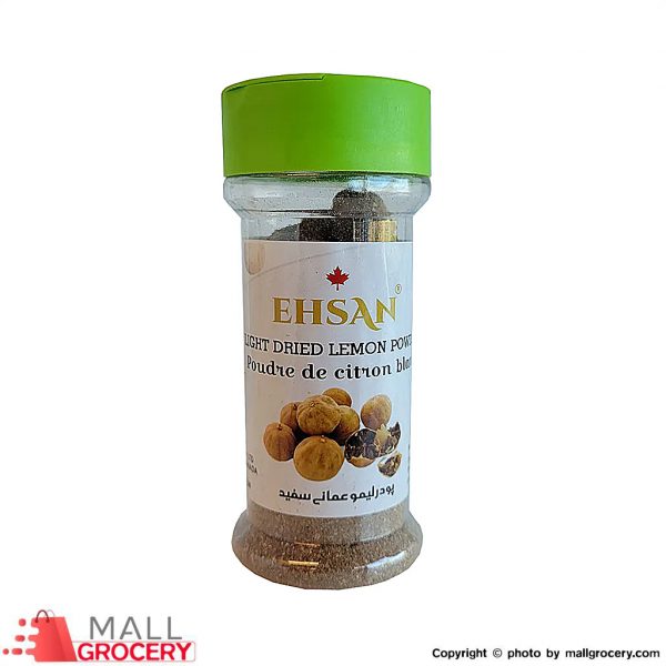 Ehsan-Light Dried Lemon Powder-Omani or Amani 2.5 Oz 70 Gr