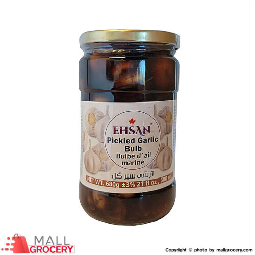 Ehsan-Pickled Garlic Bulb 680 Gr 600 ml
