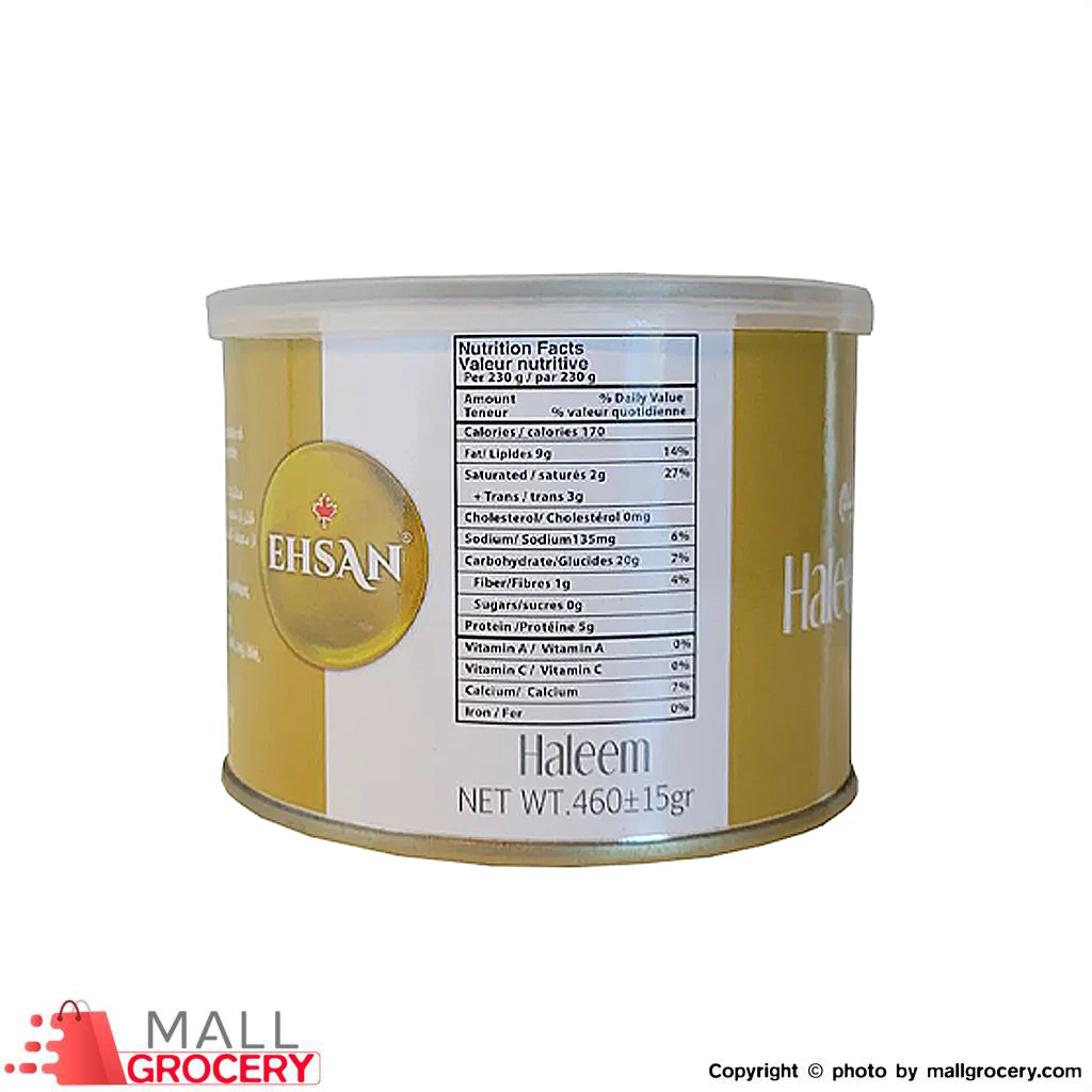 Ehsan-Can Haleem-Wheat Pudding Meatless 16 Oz 460 Gr - Image 3