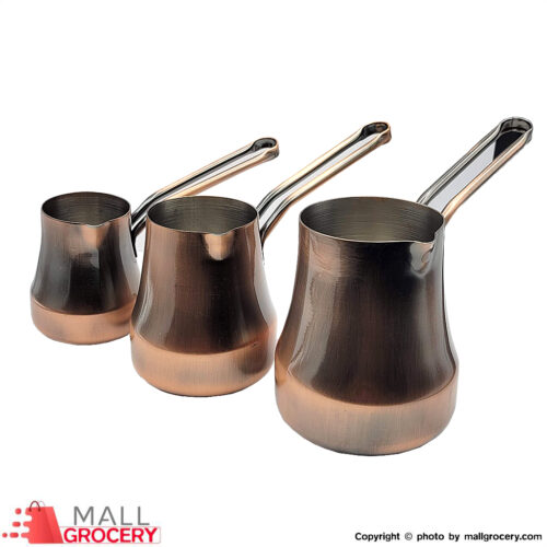 Alpine Cuisine-Coffee Warmer Copper-Set of 3