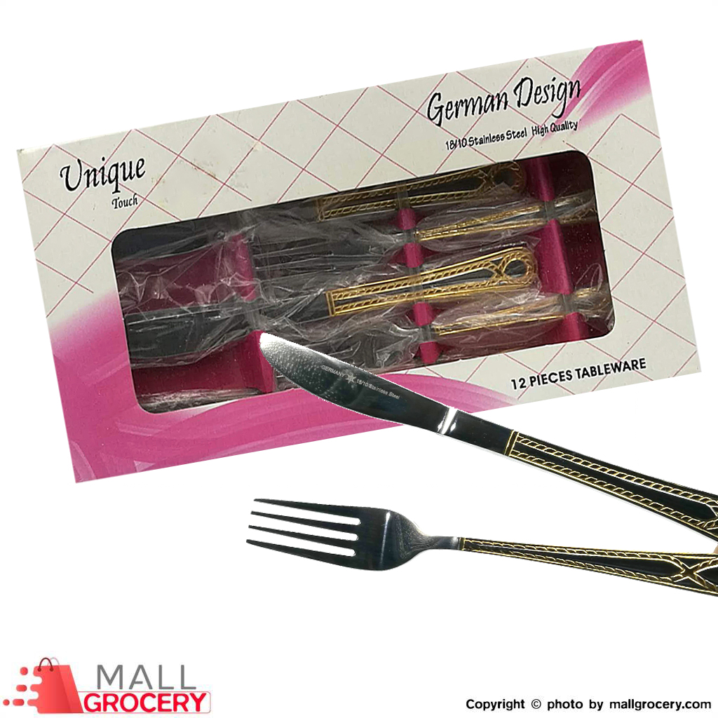 Unique Touch-knife and fork Set Of 12 For 6