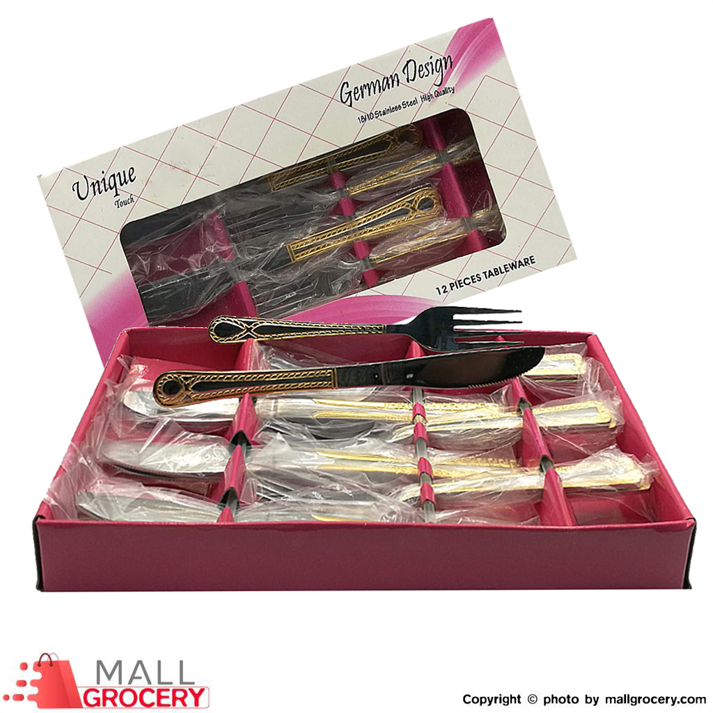 Unique Touch-knife and fork Set Of 12 For 6 - Image 2
