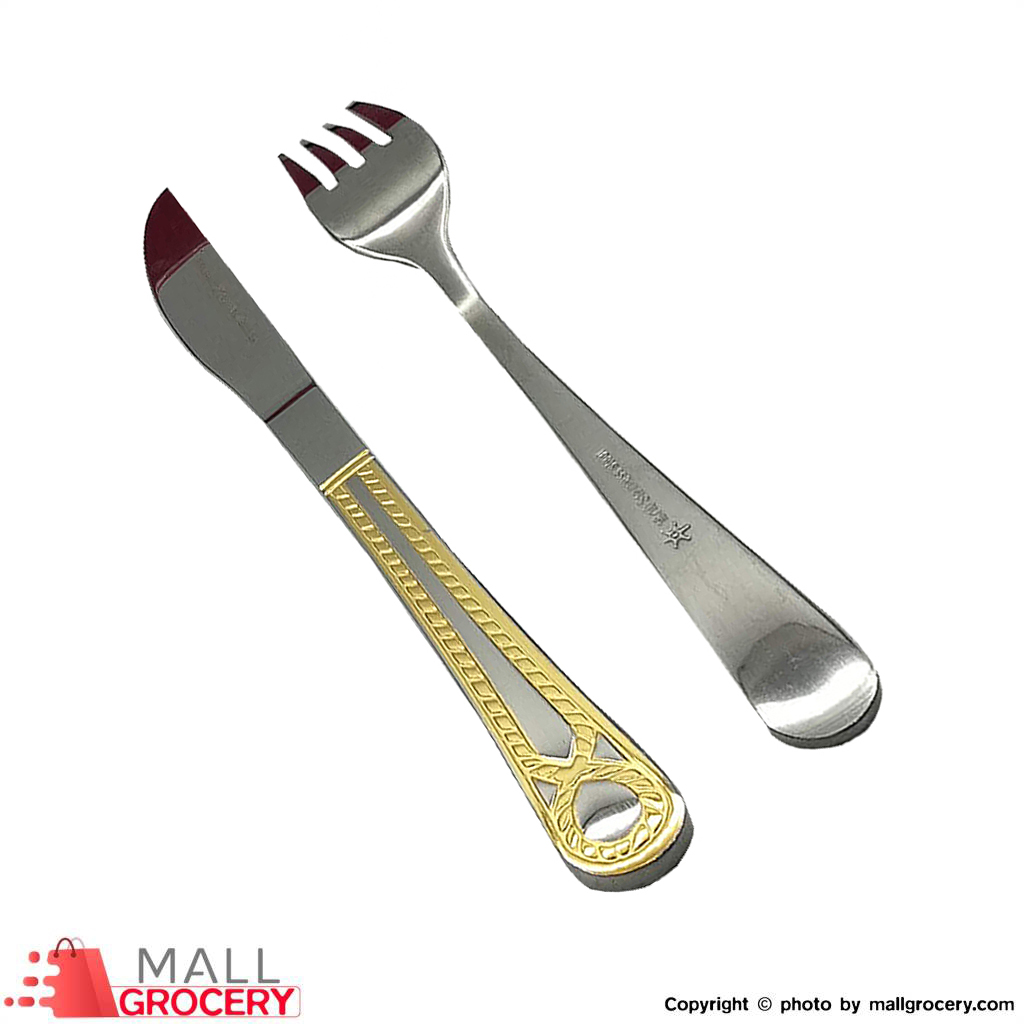 Unique Touch-knife and fork Set Of 12 For 6 - Image 3