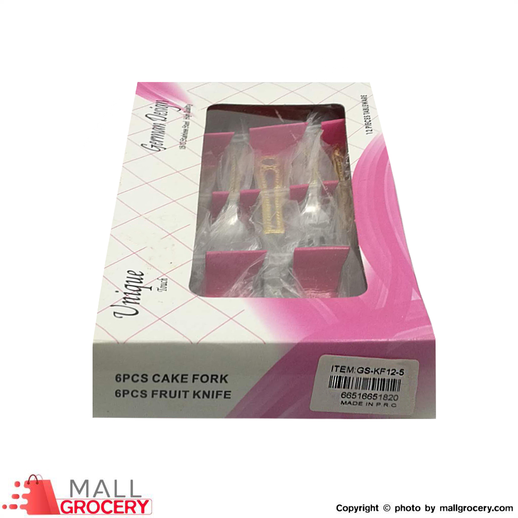 Unique Touch-knife and fork Set Of 12 For 6 - Image 4