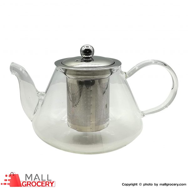 Golden Star-Teapot Glass with Stainless Steel lid