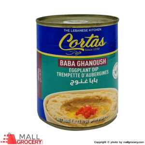Cortas-Eggplant Dip Baba Ghanoush 13 Oz 370 Gr