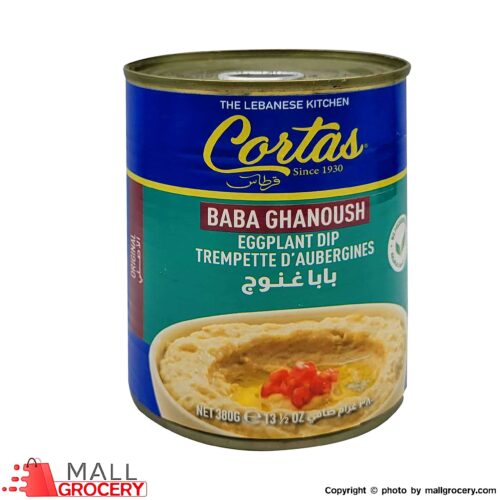 Cortas-Eggplant Dip Baba Ghanoush 13 Oz 370 Gr