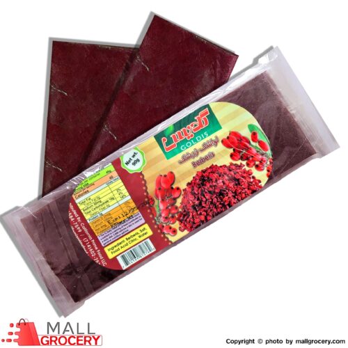 Goldis-Fruit Rol-Lavashak Zereshk -Berberis 90 Gr