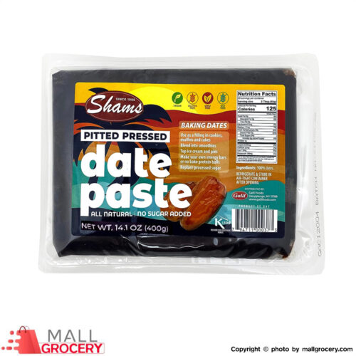 Shams-Pressed Date Paste 14.1 Oz 400 Gr