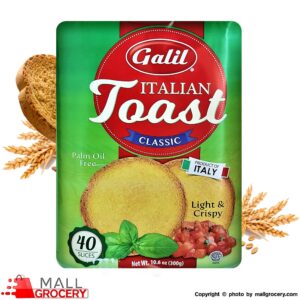 Galil-Italian Toast-Classic Light Crispy 40 Slices 10.6 Oz 300 Gr