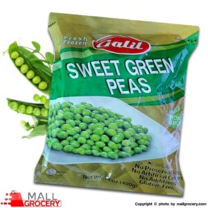 Galil-Frozen Sweet Green Peas 14 Oz 400 Gr