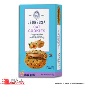 Galil-Leonessa Oat Cookies W/Peanut Butter 180 Gr