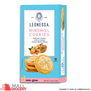 Galil-Leonessa Windmill Cookies Peanut Butter Filling 180 Gr