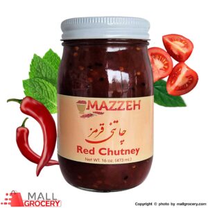 Mazzeh-Chutney Red 16 Oz 473 ml