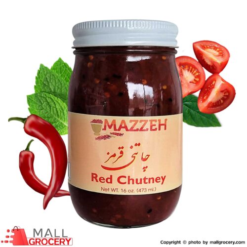 Mazzeh-Chutney Red 16 Oz 473 ml